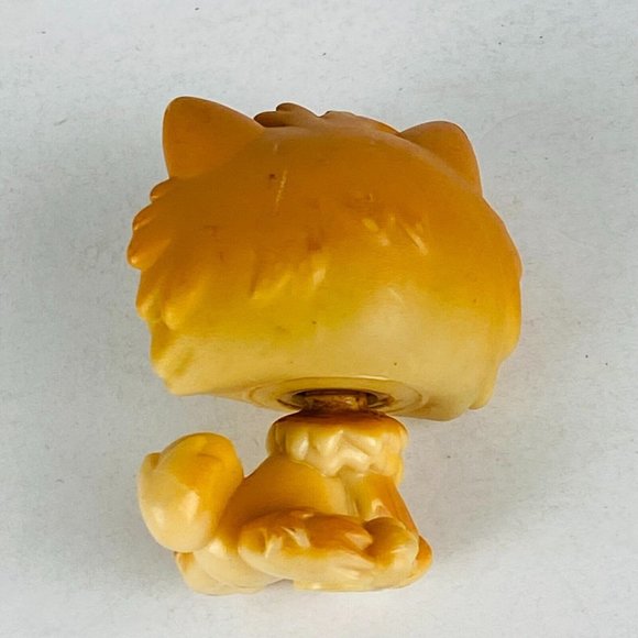 Littlest Pet Shop LPS Orange Brown Chow Chow Puppy Dog Pretend Play Toy 2005 - Picture 9 of 9